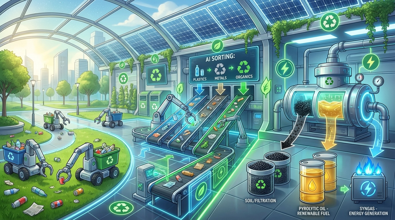 Transforming Waste into Tomorrow’s Resources: Fluoink’s Intelligent Waste Recovery Project